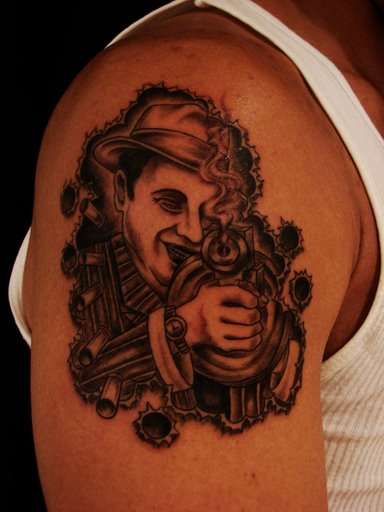 Capone tattoo