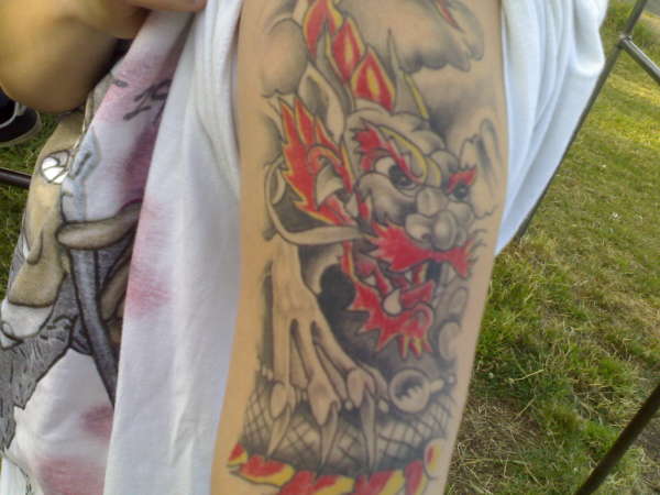 Dragon tattoo