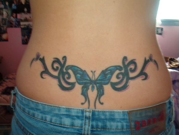 Mandi's Butterfly tattoo