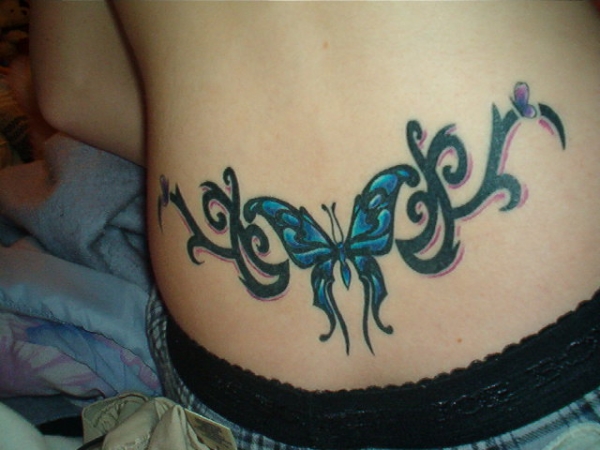 Mandi's Butterfly 2 tattoo