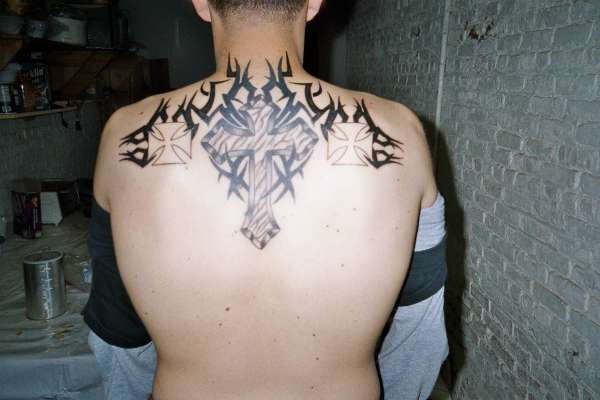 iron crosses tattoo
