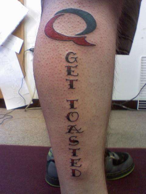 quiznos tattoo
