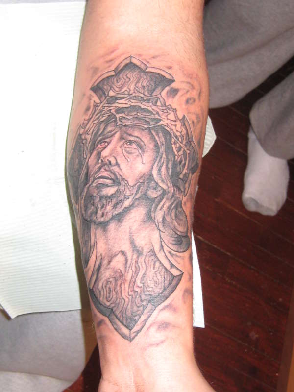 Jesus tattoo
