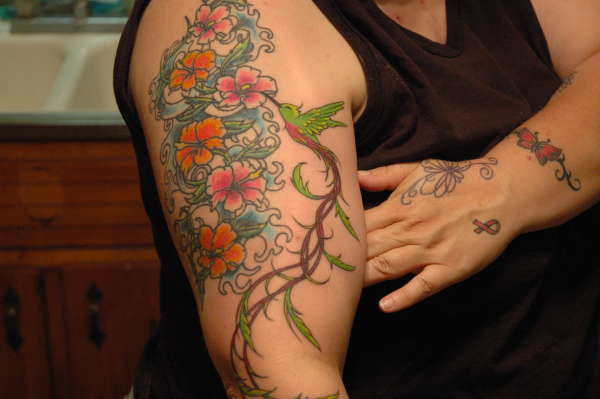 chicken jerky bird tattoo