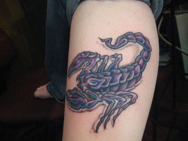 scorpian tattoo