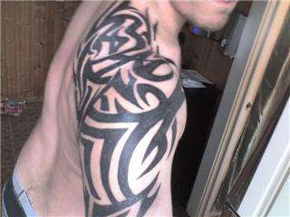 My son's name tattoo