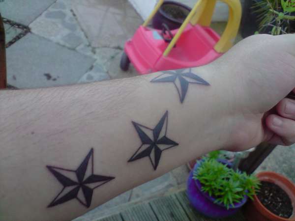 my nautical stars tattoo