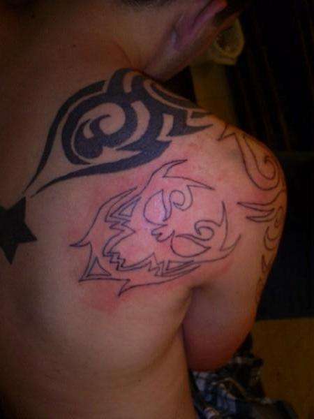 more of my brothers sleeve tattoo