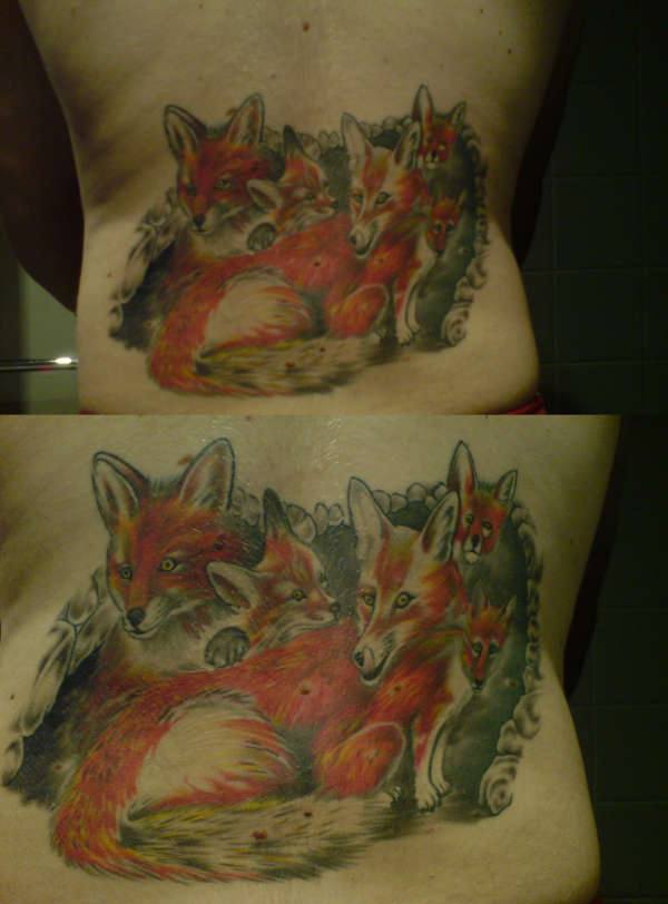 Family of Foxes tattoo
