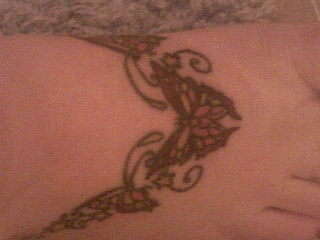 Foot tattoo