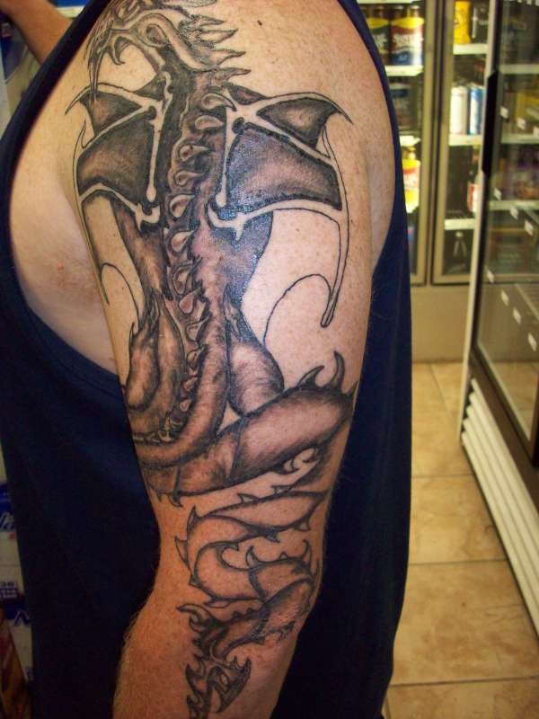 dragon tattoo