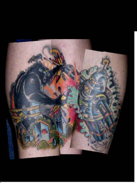 My Leg tattoo