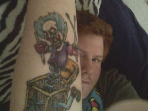 clown tattoo