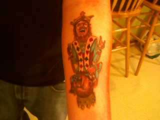 suicide king tattoo