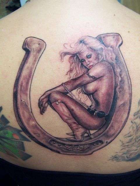 "Pamela's Luckie" tattoo tattoo