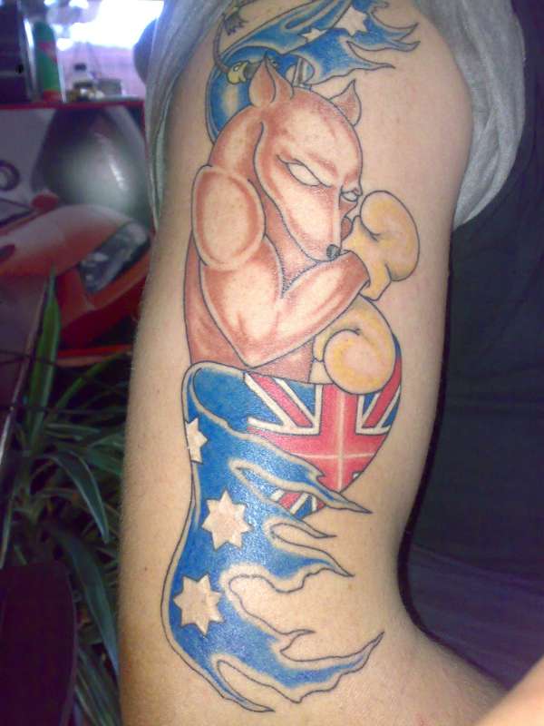 Australian Pride tattoo