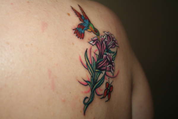 Hummingbird tattoo