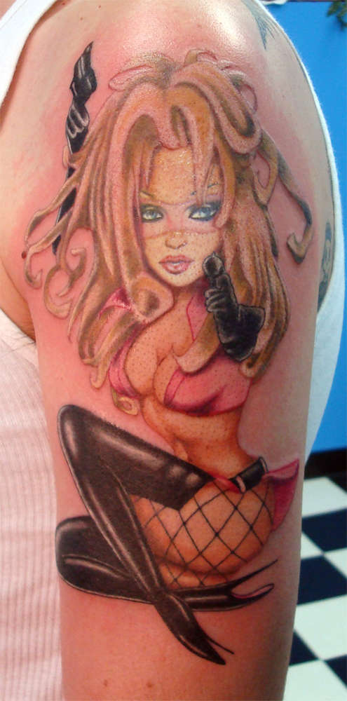 pamela anderson tattoo