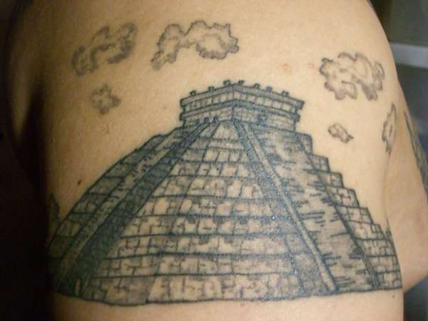 temple tattoo