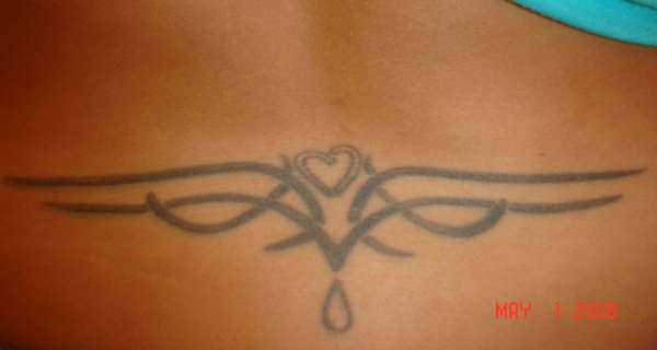 Lower back tatt tattoo