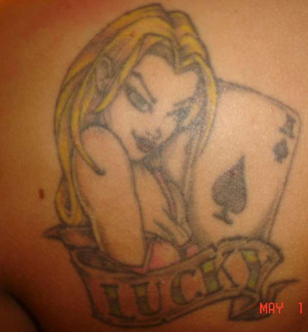 My lucky lady tattoo