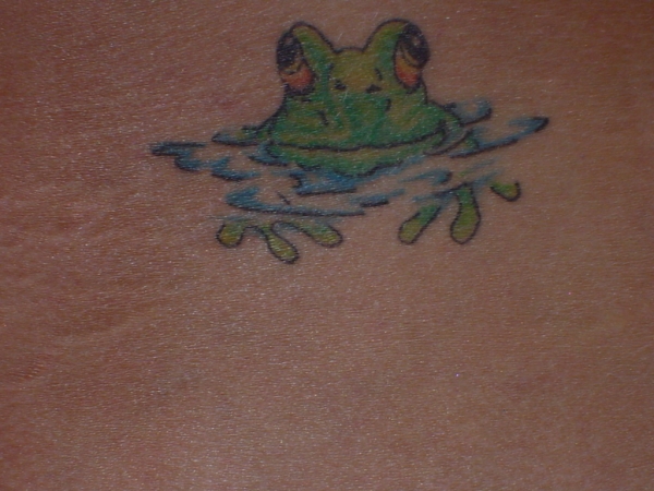 Water Frog tattoo