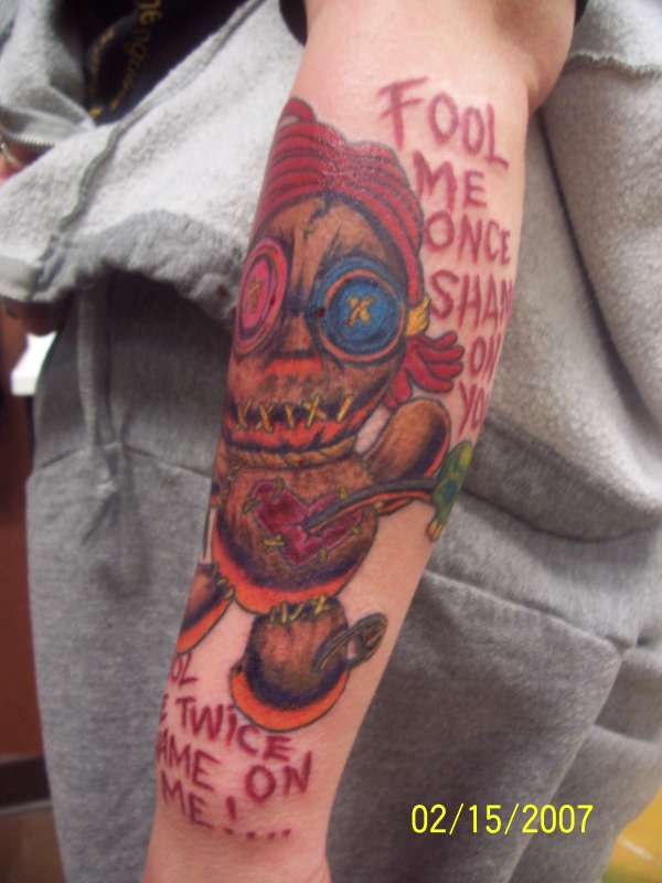 Twisted Dolly tattoo