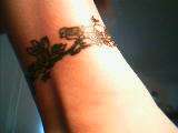 fairy and bird tattoo