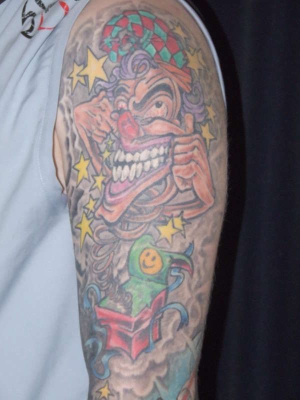 Crazy Jester tattoo