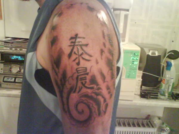 2nd Tat - 1st sitting tattoo