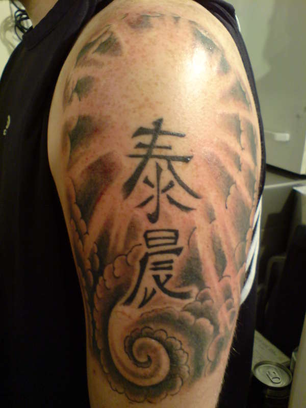 2nd Tat - Finished tattoo
