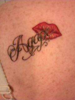 Agape Tat tattoo