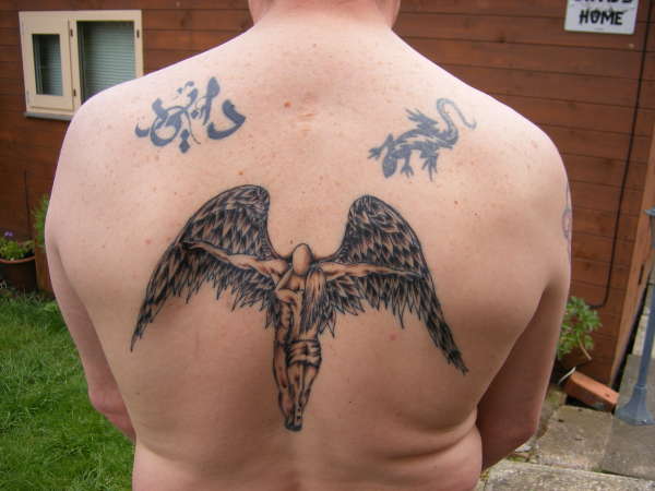 Angel tattoo