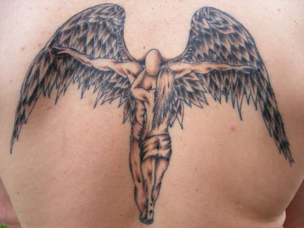 Angel tattoo