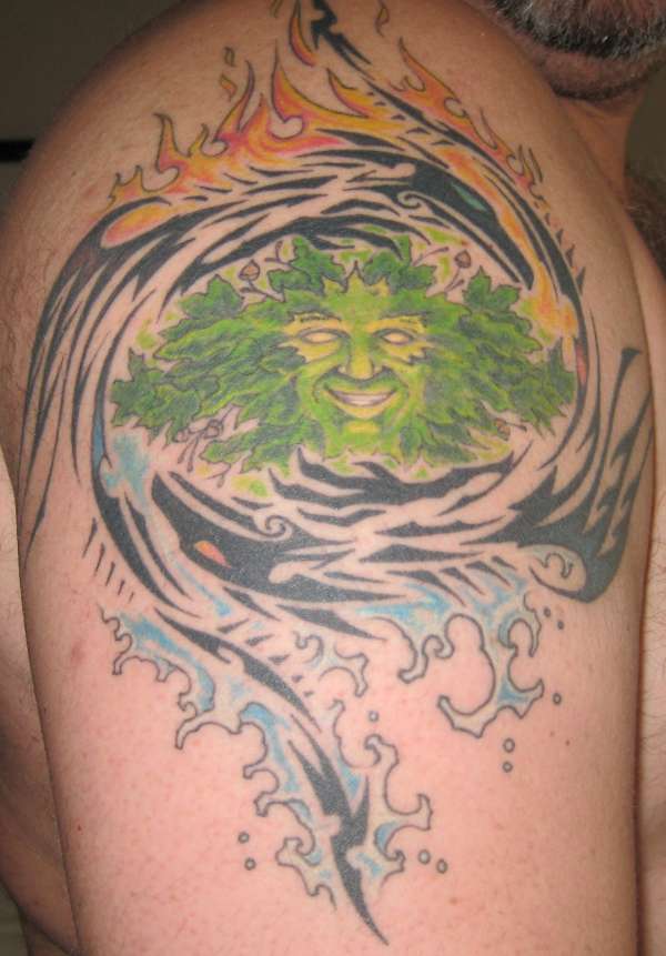 Earth Wind Fire Water Tattoo