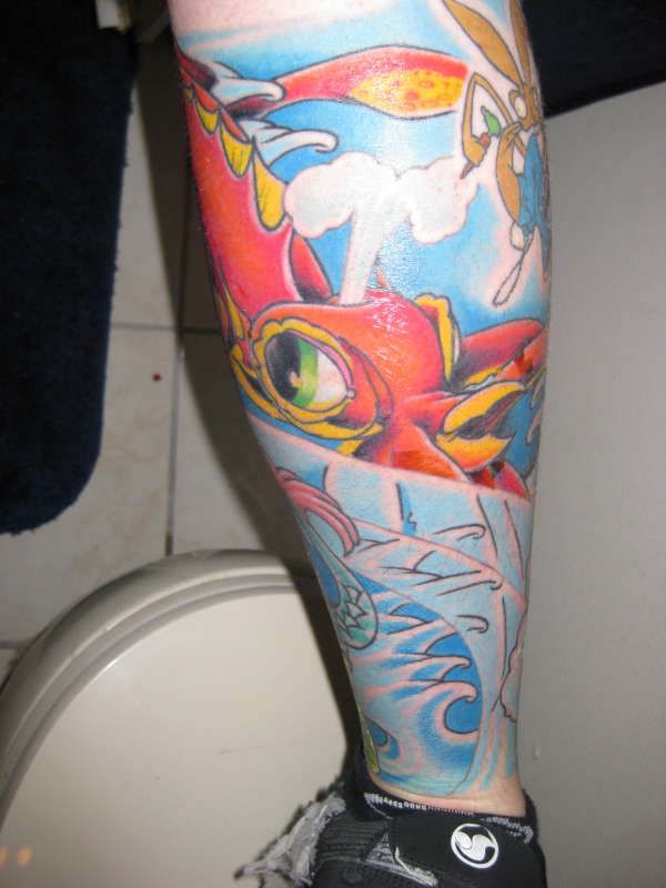 color bomb tattoo