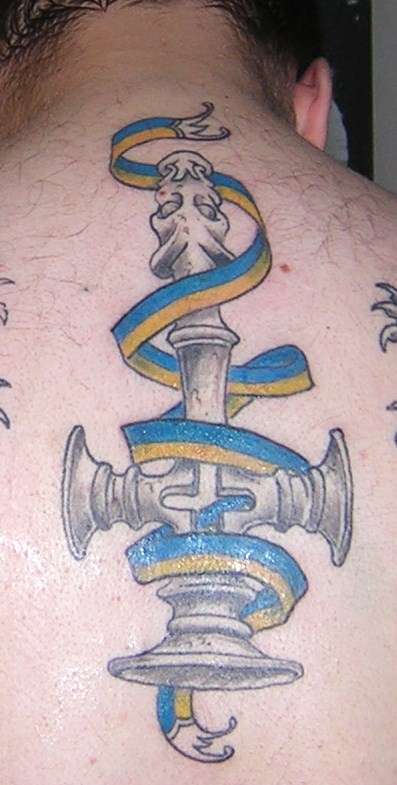 Vargkors tattoo