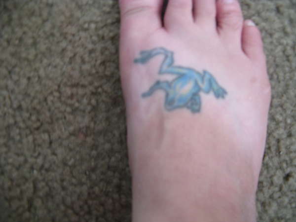 Freddy the Frog tattoo