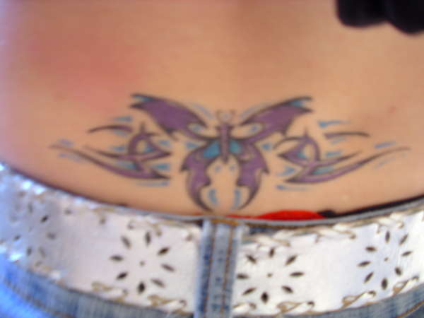 My Butterfly Tribal tattoo