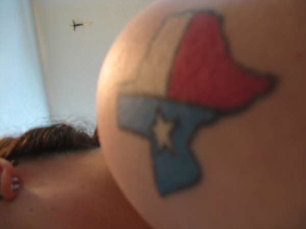 Texas to the Bone tattoo