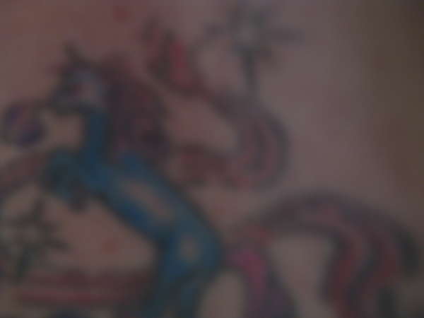 Unicorn Love tattoo