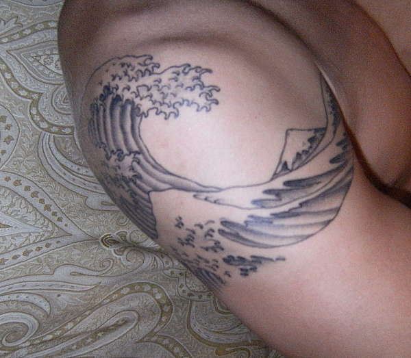 the great wave tattoo