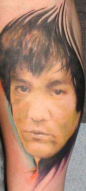 Bruce Lee tattoo