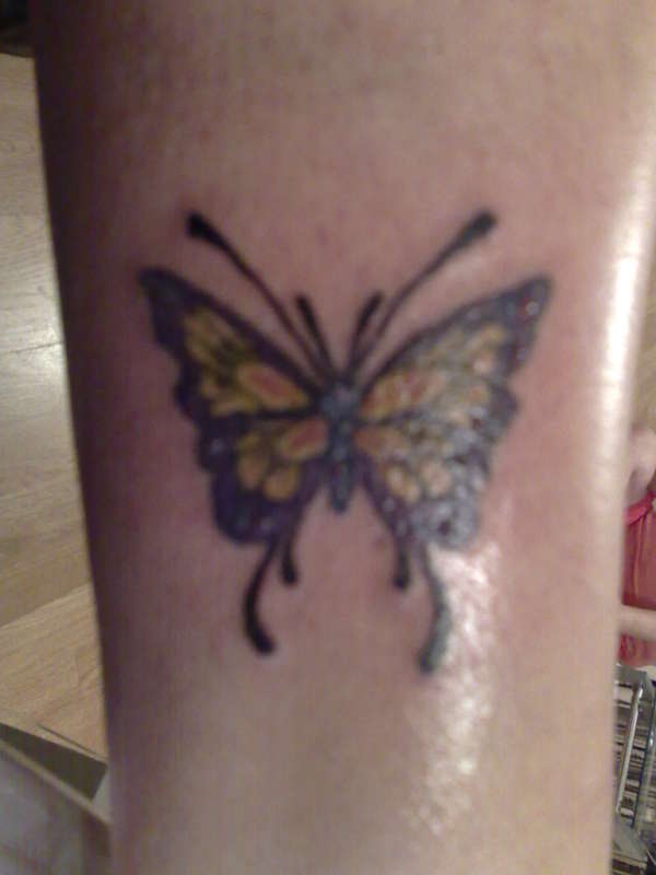 Butterfly 2 tattoo