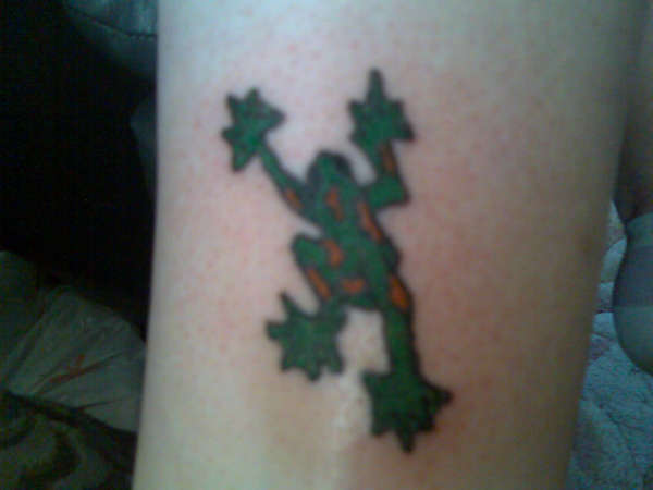 Treefrog tattoo