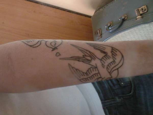 swallow rap around 2 tattoo
