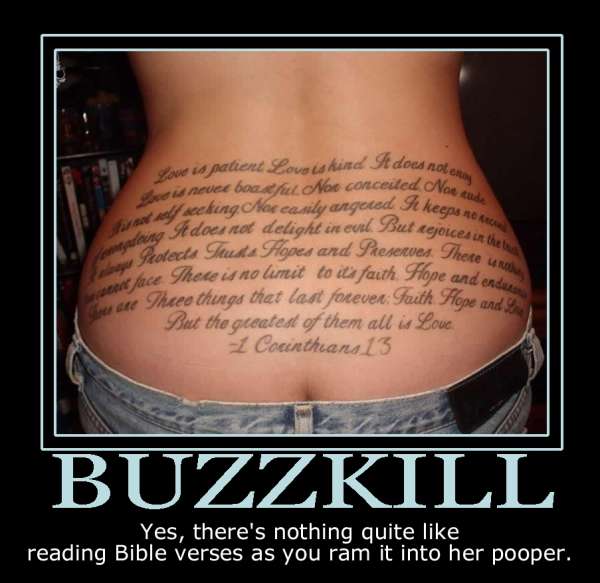 Buzzkill tattoo