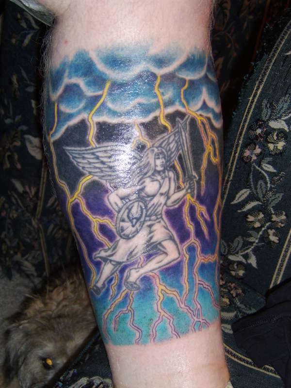 Step 2 of 3 tattoo