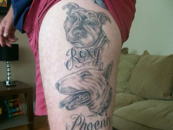 My Dogs R.I.P tattoo