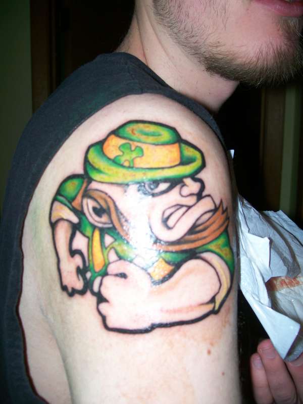 irish leprechaun tattoo designs